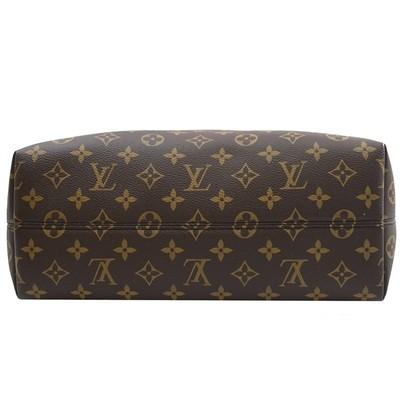 Monogram coated canvas BoéTie MM Tote Bag M45987 Dark Coffee