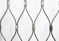 Inox 316 rede de cabos de aço inoxidável Ferrule personalizado Tipo X Tend