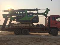 Forage géotechnique moteur hydraulique pour excavatrice monté sur pile de forage Kr125