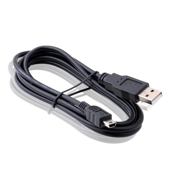 Mini USB 2.0 Cable 1m Transferência de dados de carregamento rápido para câmera MP3