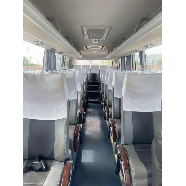 Используемый автобус 2+2layout емкости новых мест двигателя зада Yuchai шасси воздушной подушки бренда 35seats Zhongtong туристического автобуса большой
