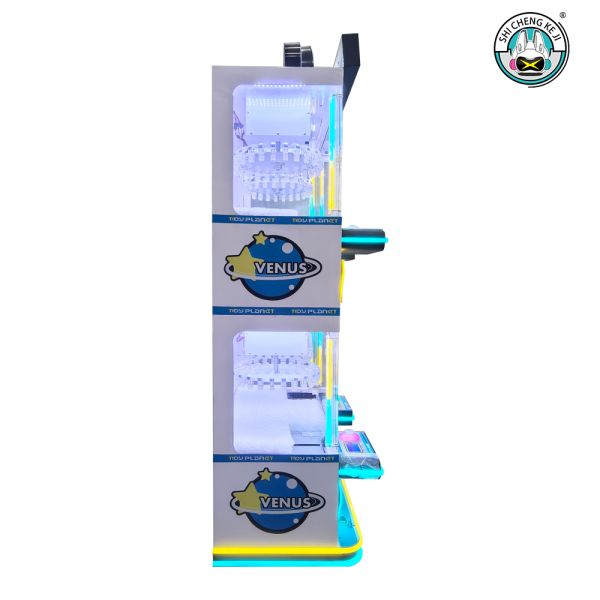 Double Magic Clip Indoor Coin Operated Arcade Machines Fun Claw Clip Gifts Game