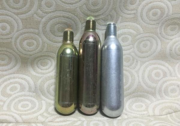 Steel 33g Disposable Gas Cylinders Volumem 45l , Disposable Co2 Cylinders