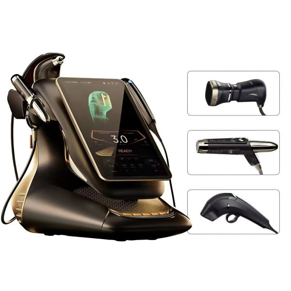 3 In 1 HIFU Skin Liftting Machine , HIFU RF EMS Machine For Clinics