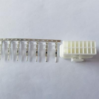 PCB OBD2 OBD Car Connector PA66 Brass Core Material For Auto