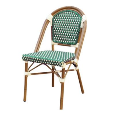Wicker French Rattan Garden Chair Vintage Restaurant Cafe Bistro Dining Chair
