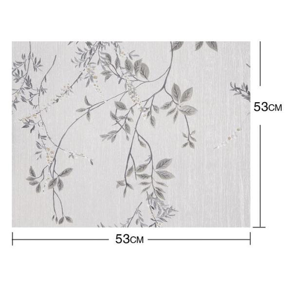 Eco - friendly Floral Room Decoration Wallpaper with Botanical Pattern