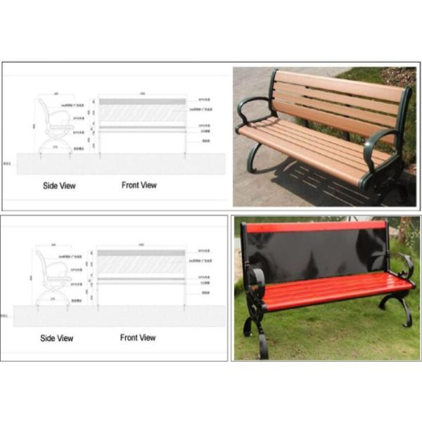 OHSAS18001 Certified Commercial Patio Picnic Table Set