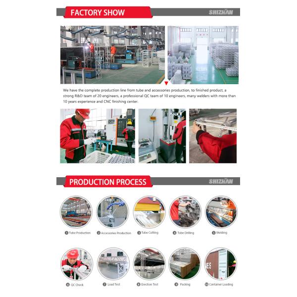 Этап 290*290mm концерта ферменной конструкции света этапа квадрата F34