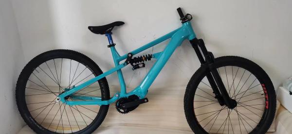 27.5er Boost Bafang 250w Elétrico Full Suspensão Bike Frameset M510 500w E-bike Kit de Conversão