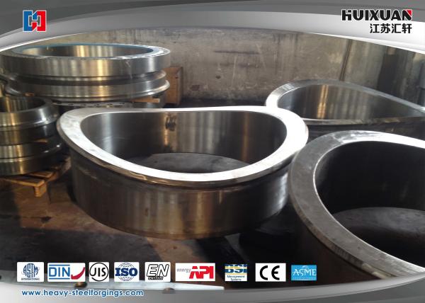 Large Scale Forging Stainless Steel Weld Neck Flanges Rough Machining