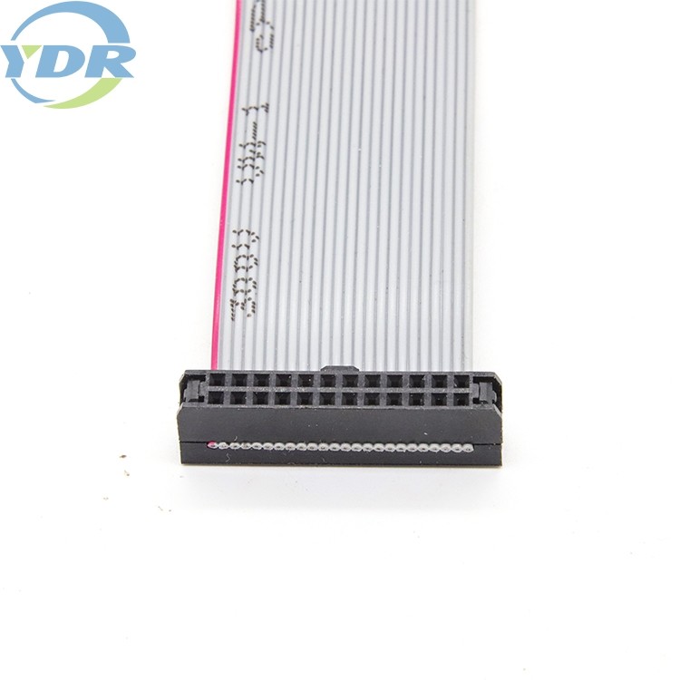 меди PVC ленточного кабеля UL2651 28AWG 2.54mm IDC проводка провода плоской материальная