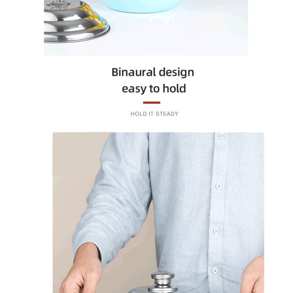 Cookware размера фабрики оптовый различный установил нержавеющую сталь 5PCS изготовленных на заказ баков оптовую варя набор бака