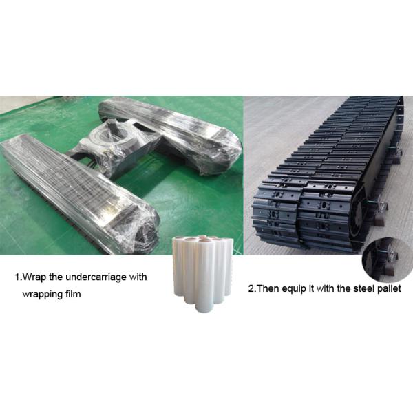 8 Ton Load Capacity Steel Chassis Track Undercarriage for Construction Machinery Needs