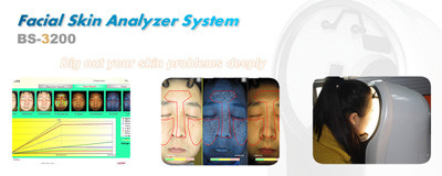 3: 4 Preview system, and Front slant window Facial Skin Analyzer Magic Mirror BS-3200