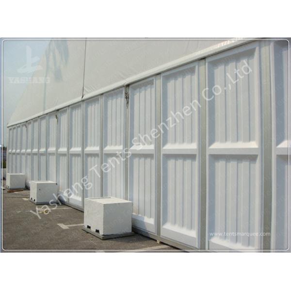 Waterproof Outdoor Event Tent Fittings Glass Wall / ABS Wall / Corrugated Sheet Wall