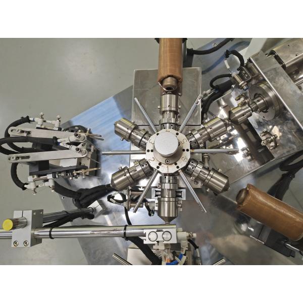 Máquina de enrolamento de bobina de alto-falante de controle PLC Dentro de 4800 Rpm velocidade de rotação do fuso