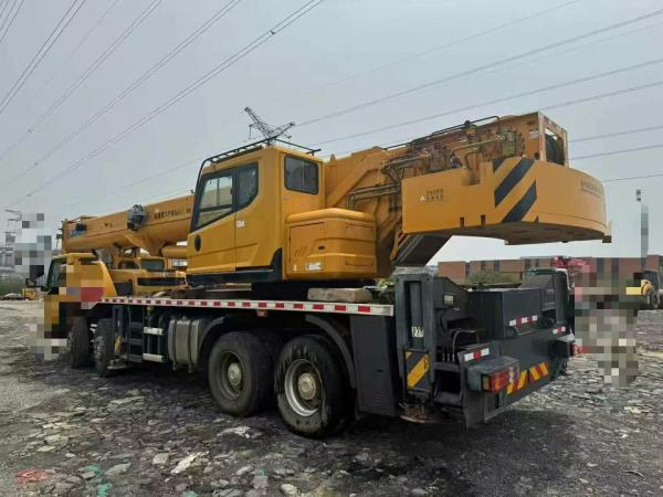 XCMG QY40KC Used Truck Crane 2020 Old Hydraulic Mobile Crane With Four Outriggers