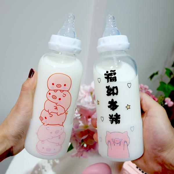 10oz Glass Water Bottle