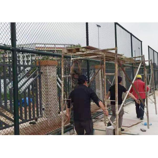 6 Pvc загородки звена цепи ноги 9 гальванизированный датчиком покрыл провод