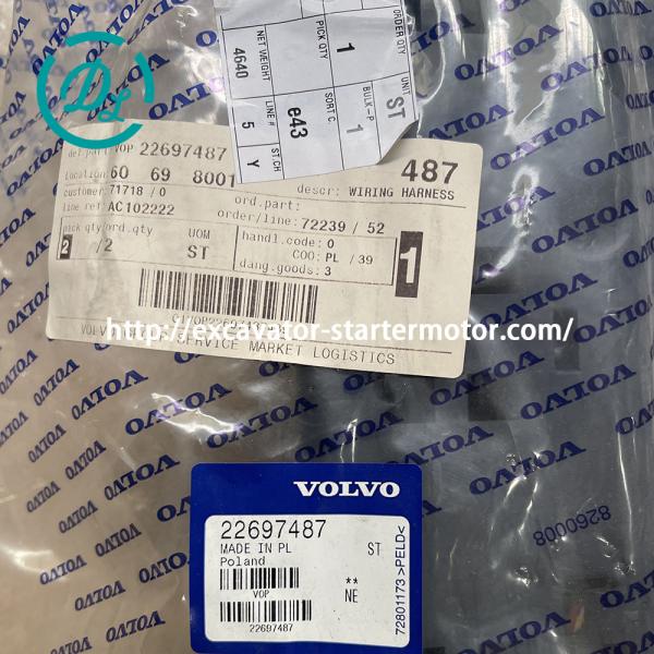 EexcavaStart Volvo Penta TAD1651GE Engine Wiring Harness 22697487 24V