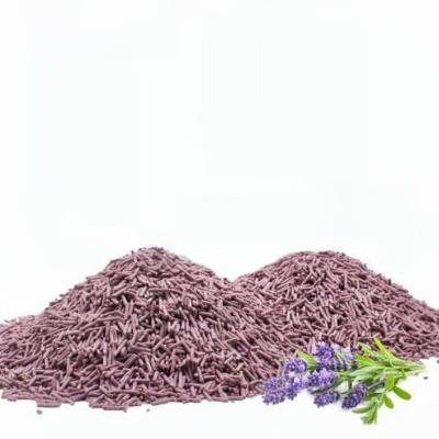Dust Free Lavender Cat Litter 100% Natural Formula High Absorbency Strong Clumping