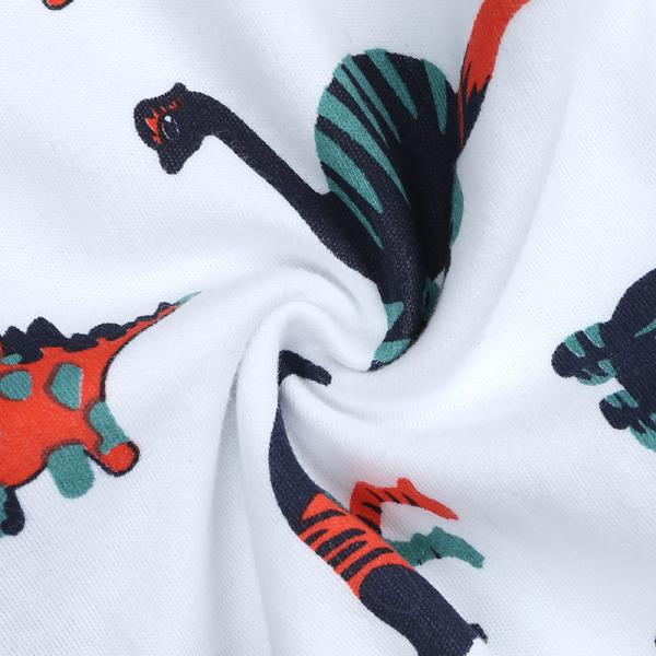 Boys' And Girls' Newborn Footed Rompers Zip Front Non-Slip