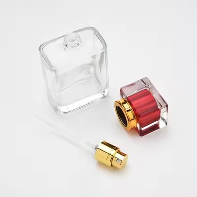 Glass Bottles Perfume Packaging Custom Mini 50Ml 30Ml Empty Perfume Bottles