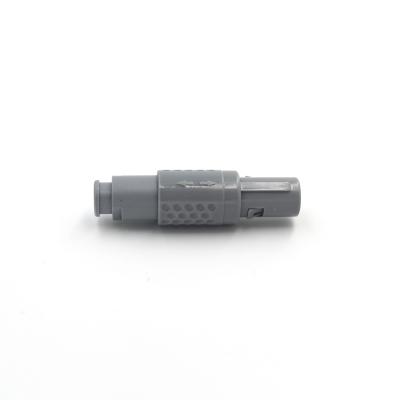 Plastic Circular 5 Pin Straight Plug IP50 With Cable Collet SRD.PAG 1P