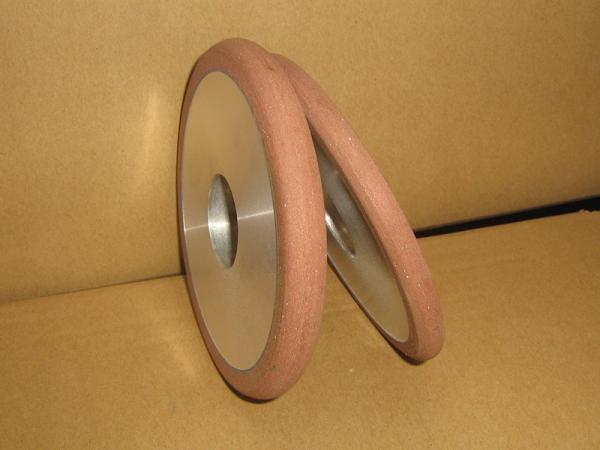 Silver Gray Super Hard Resin Bond Diamond Grinding Wheel For Sharpening Carbide Tools