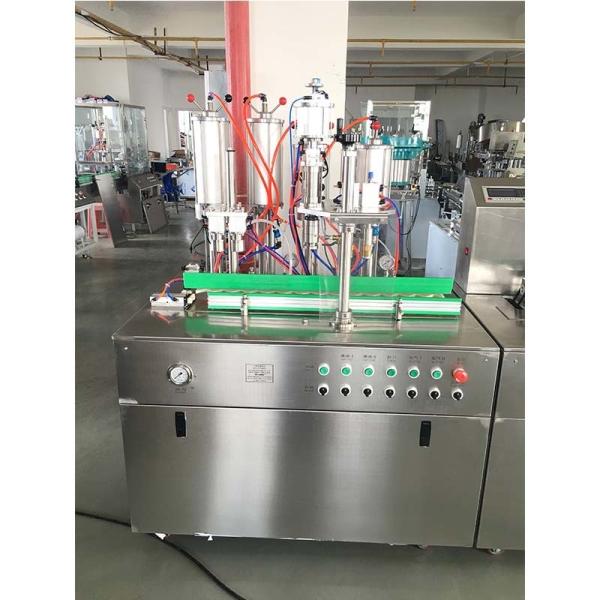 Latest Design Manufacturing Plant Hair Color Spray Filling Machine for Semi Automatic Paint Spray Aerosol Filling