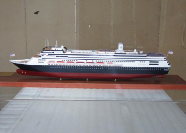MS Amsterdam Cruise Ship Models With Solid Wood Paint For Gift Ornaments