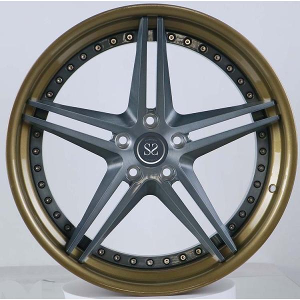 Custom 2-Piece Forged Wheels 17-26 Inch Universal Fit Chrome Polish