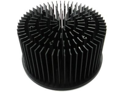 RoHS Aluminium Forged Heat Sink For LED Anticorrosive 160x82mm
