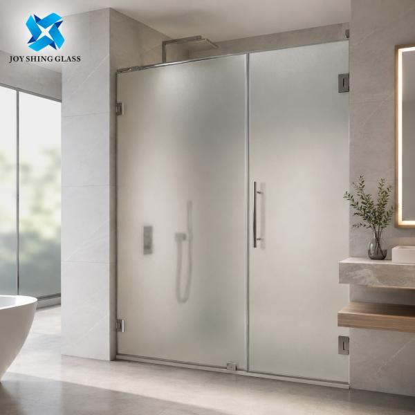 Custom Frosted Tempered Glass for Privacy Doors, Partitions, Windows and Interiors