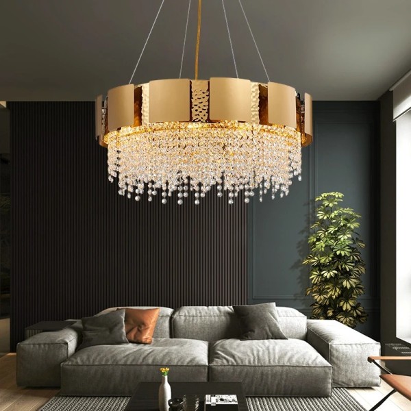 Postmodern Living Room Decoration Dining Lamps Luxury Crystal Chandelier (WH-CY-268)