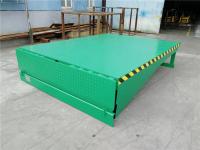 Hydraulic Dock Ramp, Loading Dock Equipment , Hydraulic Dock Leveler Anti Skid Checkered Plate Platform