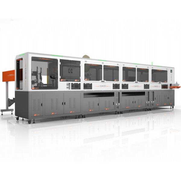 Linquan Durable Terminal Insertion Machine , 380V Stripping And Crimping Machine