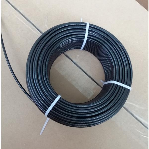 Câble métallique pour salle de sport en acier à haute teneur en carbone revêtu de TPU 2mm-10mm Norme DIN