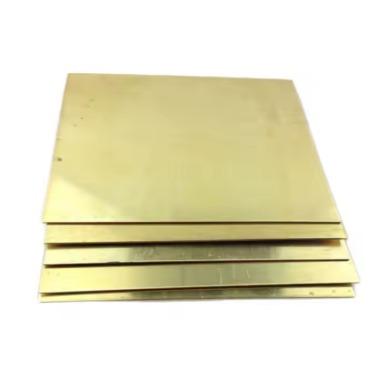 3mm Gold Plated Brass Sheet C22000 Custom For Industrial Applications