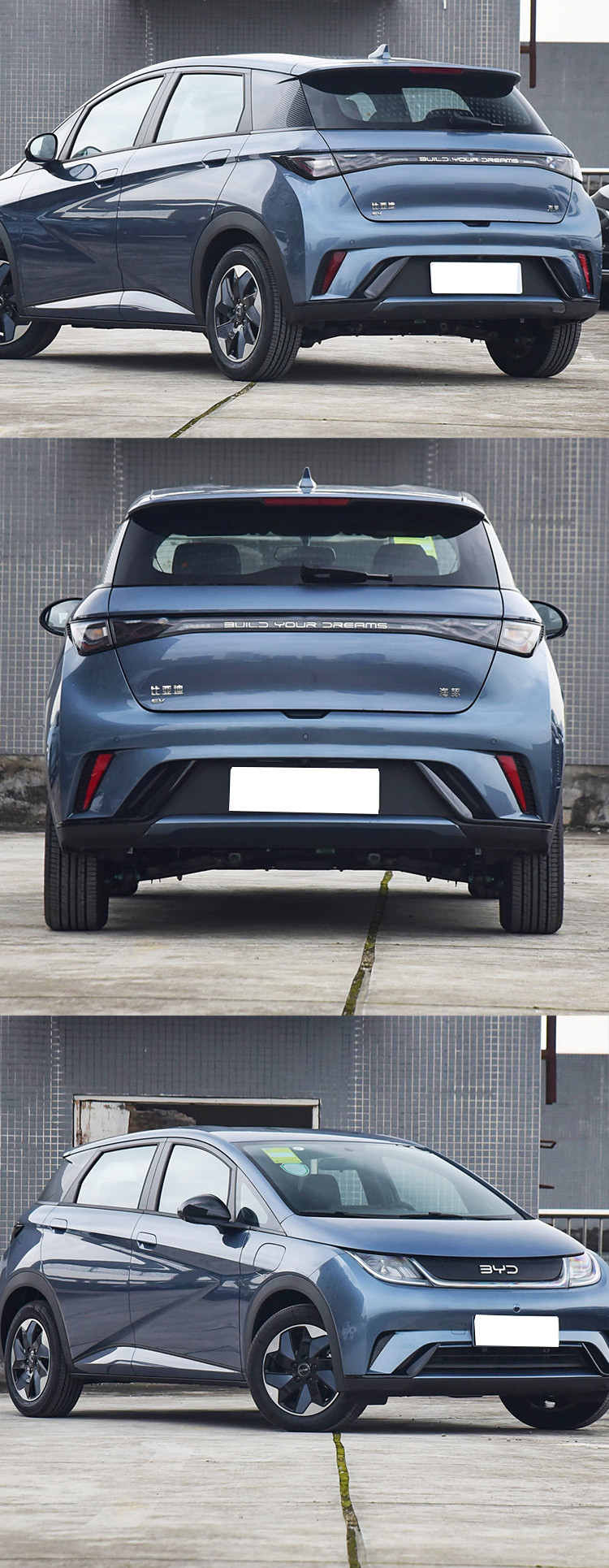 2024 BYD Dolphin Mini EV с длинной дальностью без крыши