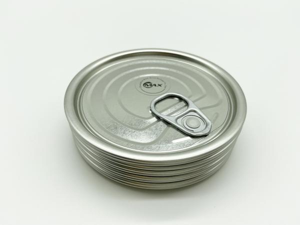 Gold Color Metal Can Lids Small Size Non Spill For Food Storage Containers