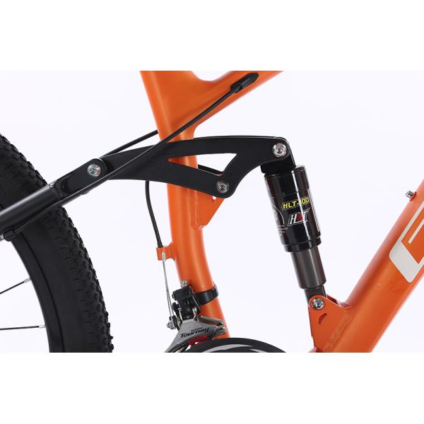 OEM Bicicletas Custom Full Suspension Mountain Bike by GOMID with SHIMANO Gear Cycle and Four Link Soft Tail Length m 172-182CM