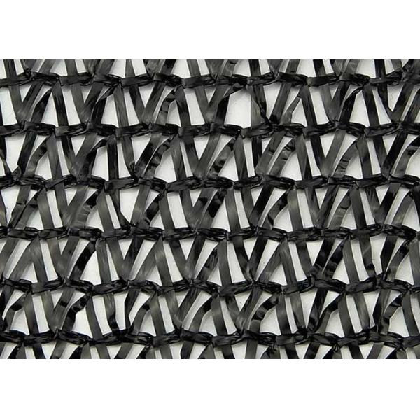 Agricultural Use Black Sun Shade Net Strong Tensile Resistant / Shading Rate 60-70%