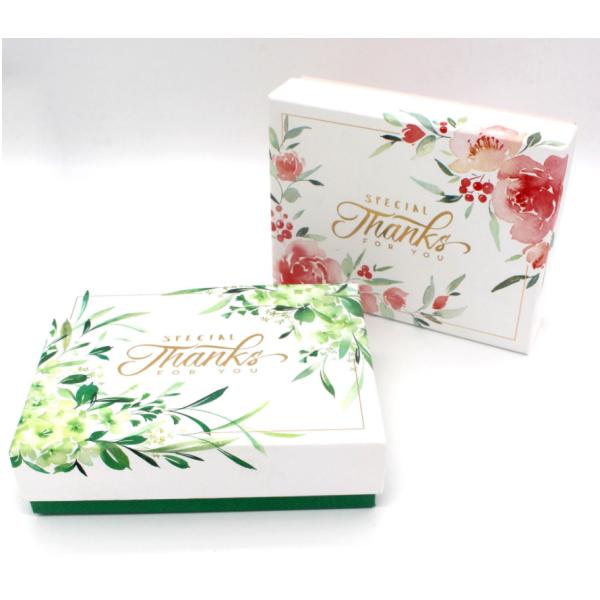 Hardcover Rigid Cardboard Gift Boxes Printed Packaging Spot UV