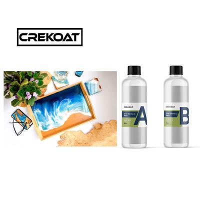 BPA livre Artresina inodora Epoxi Resina Kit Polímero claro de baixa viscosidade