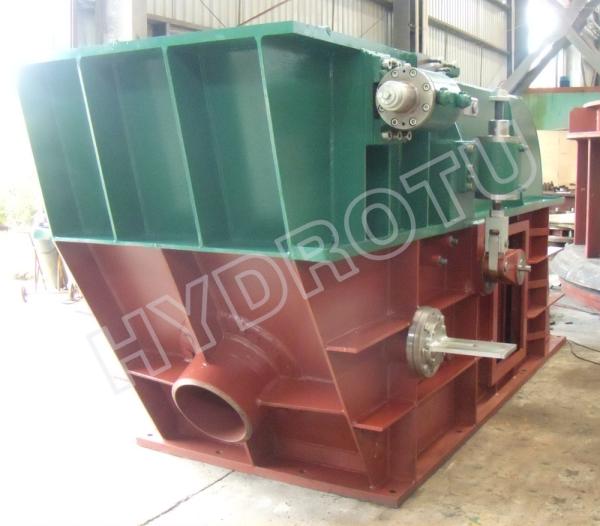 Pelton Hydro Turbine / Pelton Water Turbine For High Water Head Hydropower Project