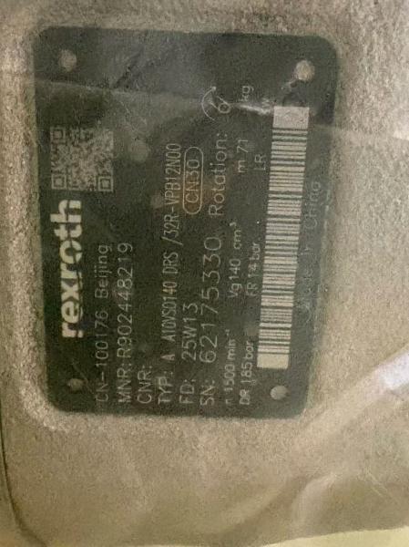 Pompes à piston axiale variable Rexroth A10VSO100 315 bar hydraulique