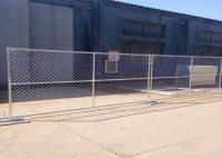 6' barrière standard provisoire Barriers de foule des Etats-Unis de barrière de sécurité de fer de X12