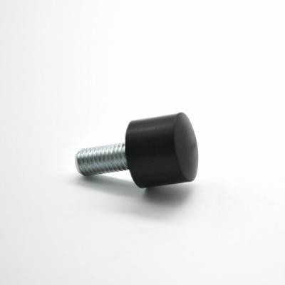 Black Rubber Bonding To Metal Fkm / Nitrile / Epdm / Silicone 70 Shore A Rubber Seal